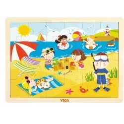 Viga 51270 Puzzle cztery pory roku - lato
