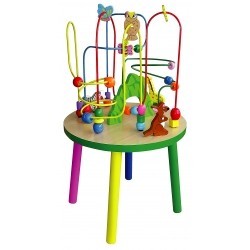 Viga 58971 Stolik edukacyjny zwierzyniec
