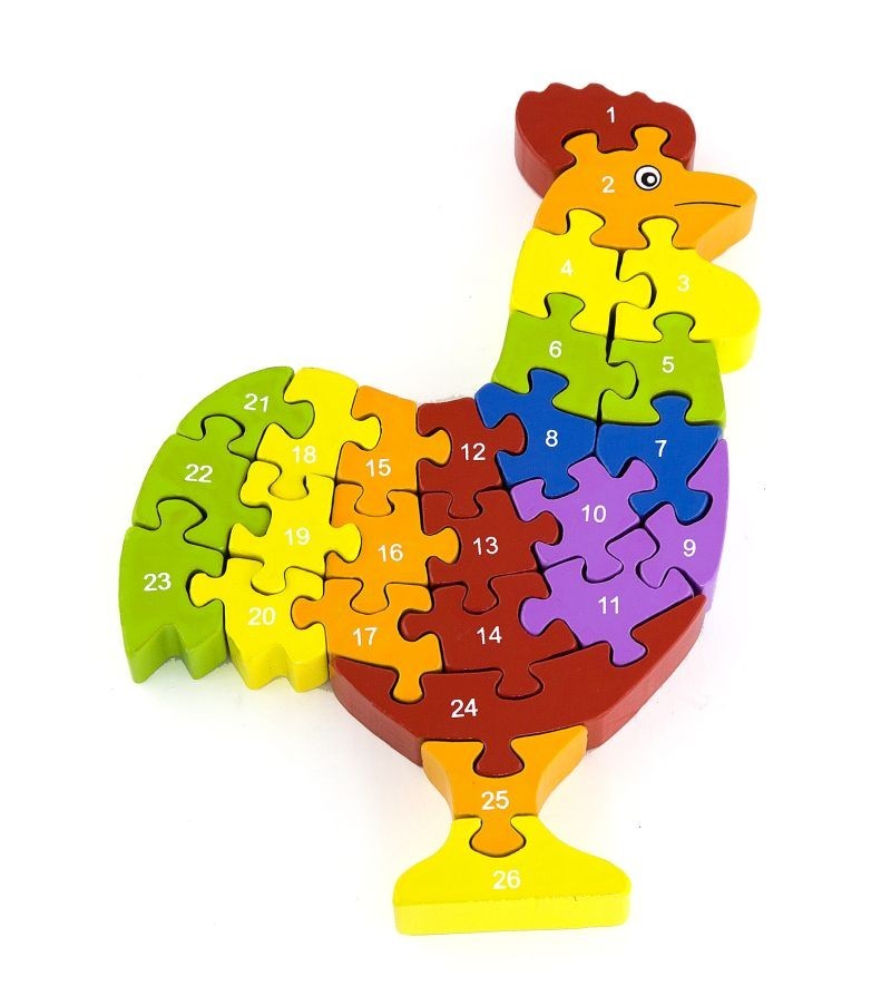 3D Puzzle - Rooster