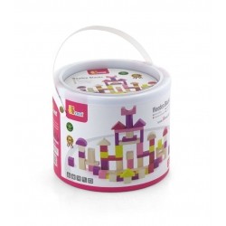Viga 50332 Klocki 60 elementów - pink