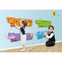 Viga 50472 Sensoryczna tablica manipulacyjna - słoń