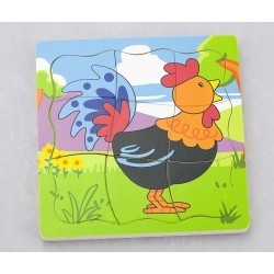 Viga 50113 Puzzle - jak rośnie kogucik
