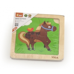 Viga 51312 Puzzle na podkładce - Konik