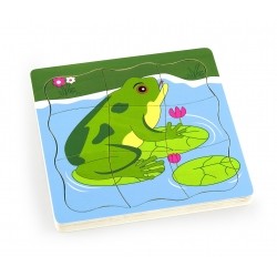 Viga 59516vg Puzzle - jak rośnie żabka