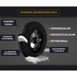 Qplay Rowerek Trójkołowy Rito Rubber Red