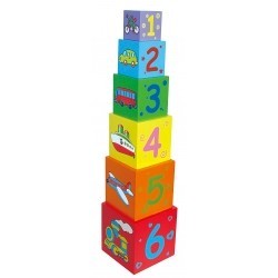 Viga 59461 Piramidka edukacyjna - jedno w drugie