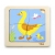 Viga 51314 Puzzle na podkładce - Kaczuszka