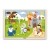 Viga 51458 Puzzle na podkładce 16 elementów - Bajkowy zamek